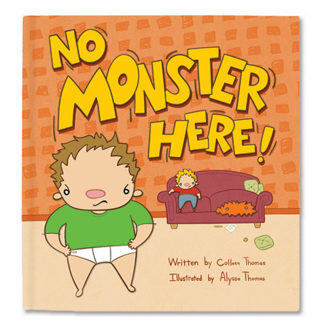 No Monster Here - Children's Picture Book
