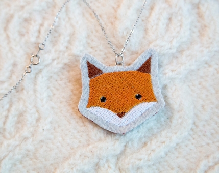 Fox Woodland Necklace No.3