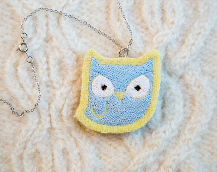 Owl Woodland Necklace No.2