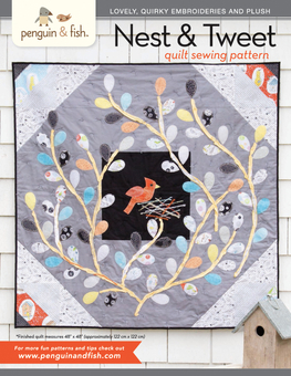 Nest & Tweet Quilt PDF Sewing Pattern