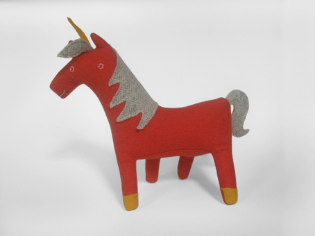 Unicorn no.55 bright coral wool